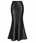 Leather Maxi Skirt