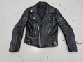 1970s American Vintage Leather Biker Jacket