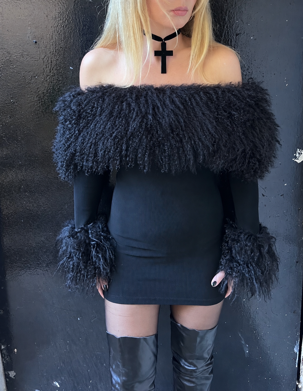 Dark Angel mini dress