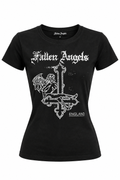 Fallen Angels Black Logo T-shirt