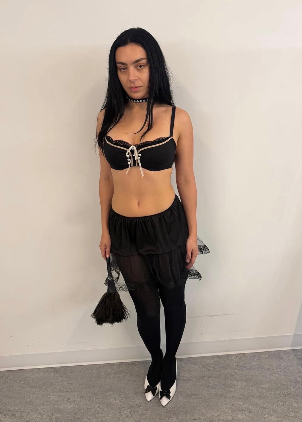 Lingerie babydoll skirt