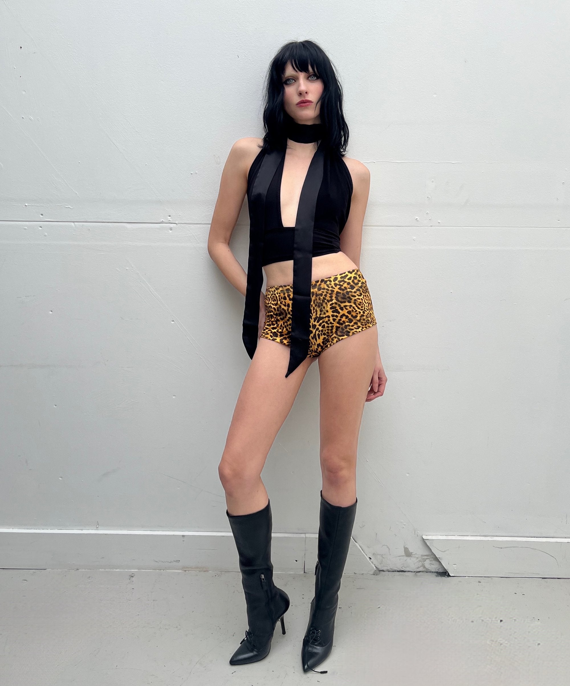 Leopard Bitch Booty Shorts