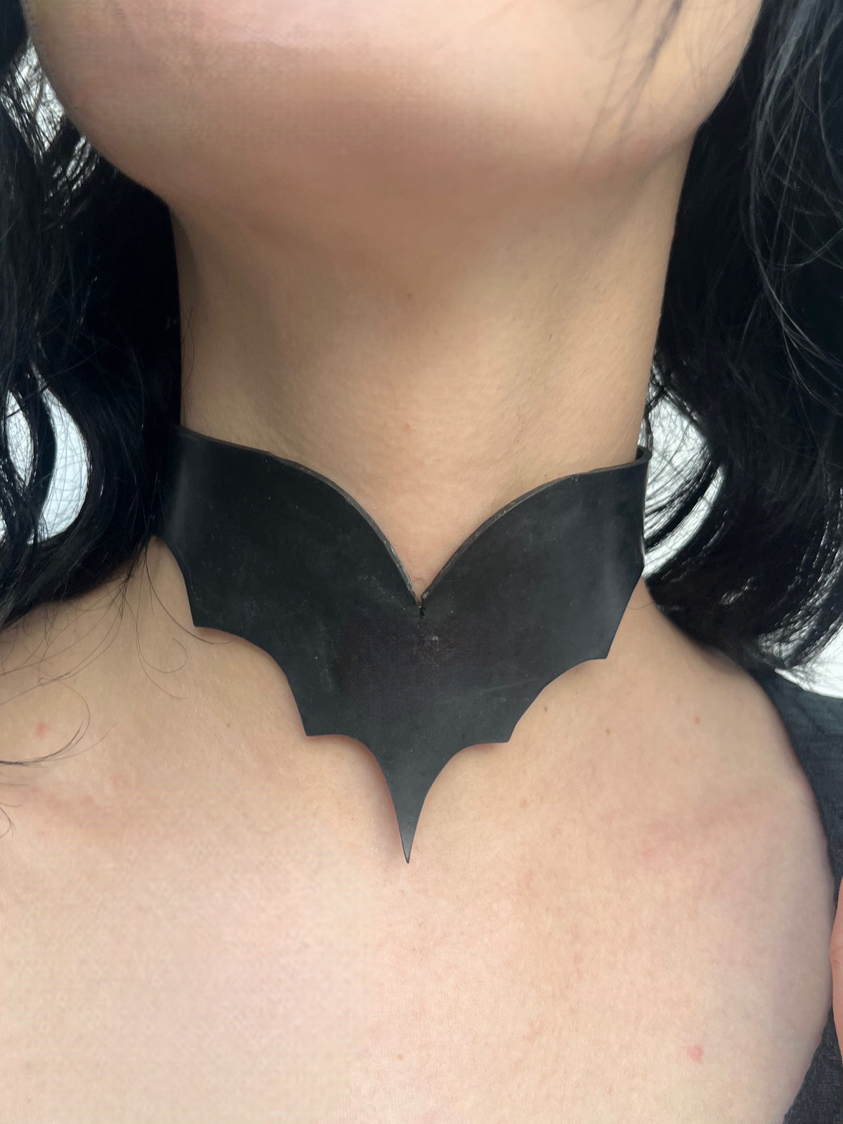 Bat Leather Collar