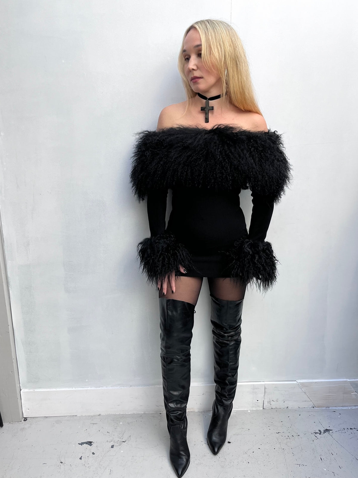 Dark Angel mini dress