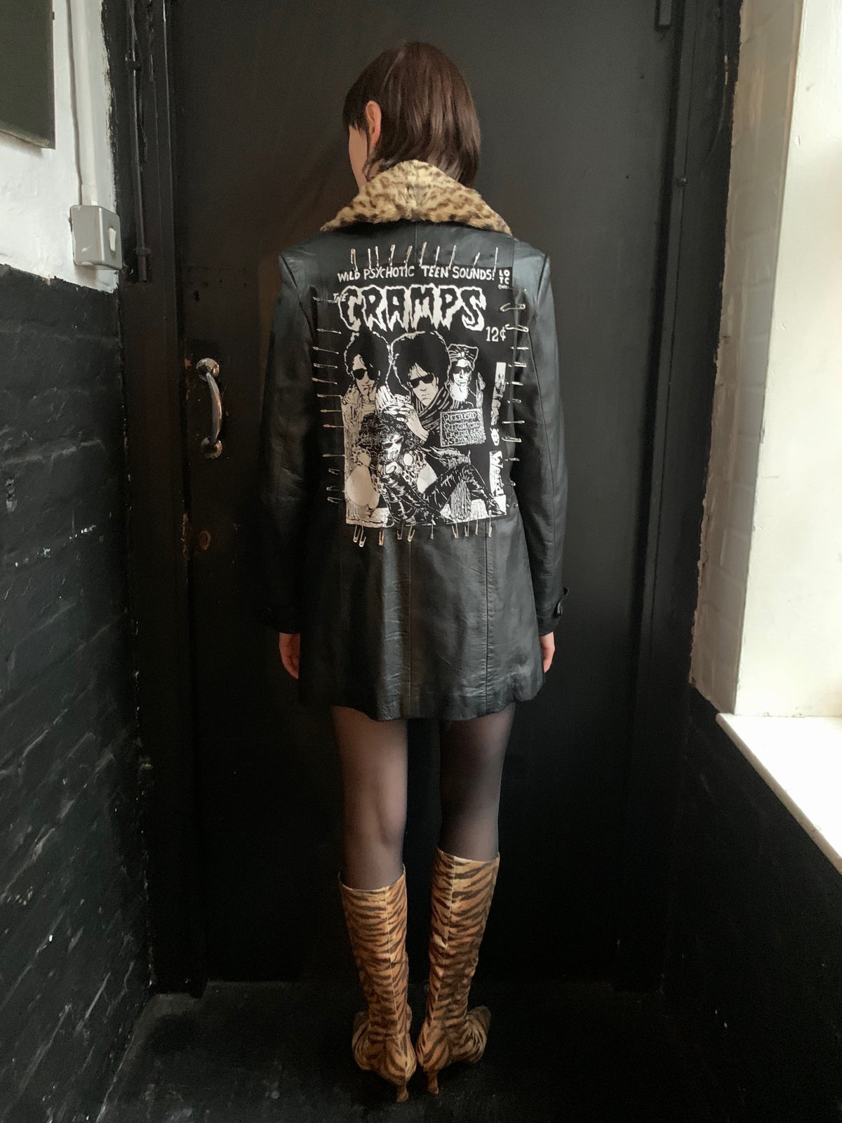Cramps Leather Jacket