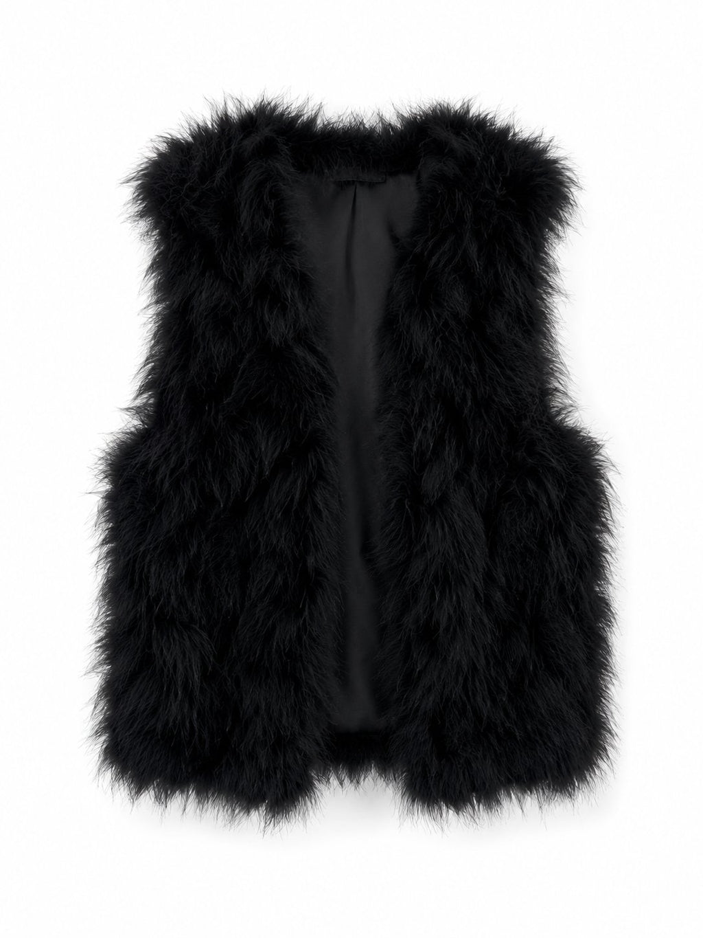 Marabou Feather Vest