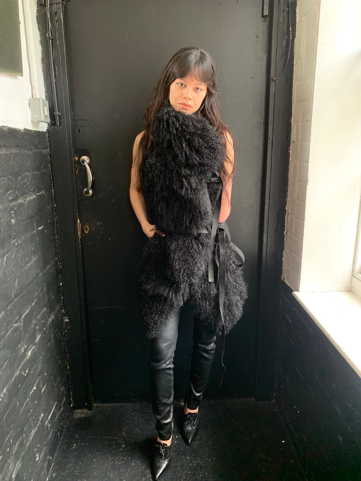 Lolita fur dress